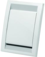 Saugdose Deco Vac weiß mit Kontaktstiften