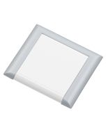 Saugdose Elegance weiss mit Rahmen anthrazit, Kontaktstifte